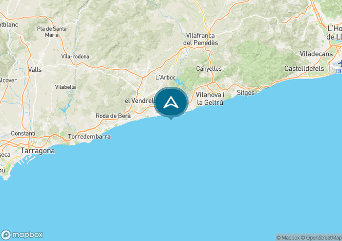 Localisez le camping sur la carte