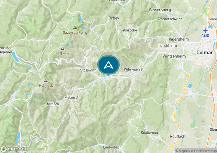 Localisez le camping sur la carte