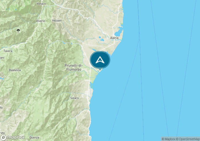 Localisez le camping sur la carte