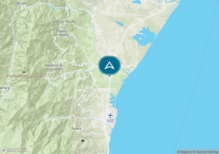 Localisez le camping sur la carte