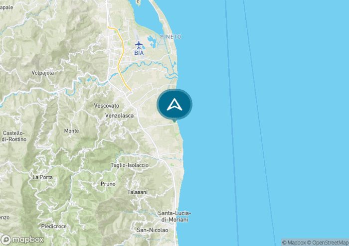 Localisez le camping sur la carte