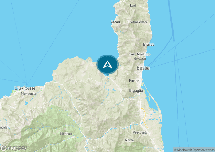 Localisez le camping sur la carte