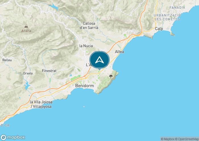 Localisez le camping sur la carte