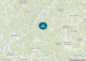 Localisez le camping sur la carte