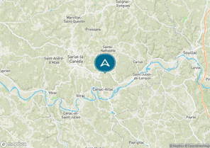 Localisez le camping sur la carte