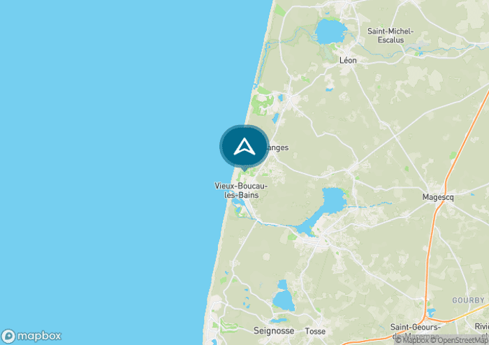 Localisez le camping sur la carte