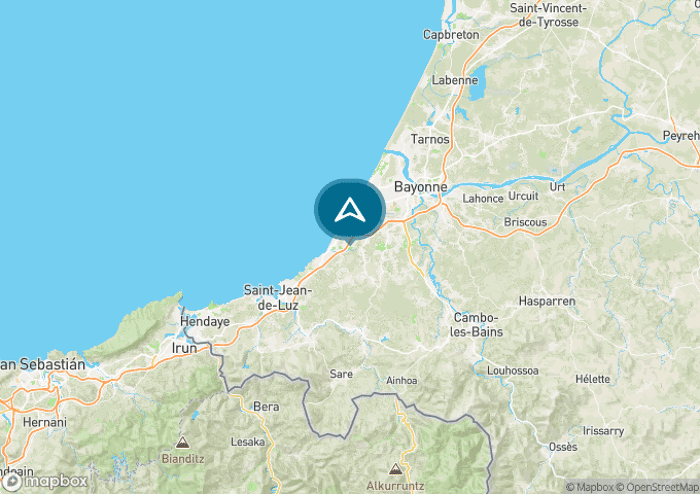 Localisez le camping sur la carte