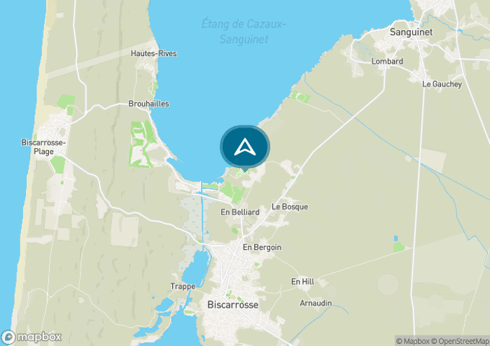 Localisez le camping sur la carte