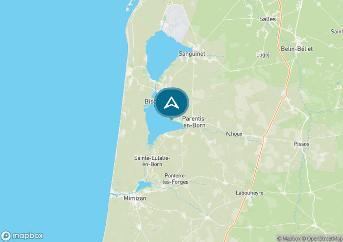 Localisez le camping sur la carte