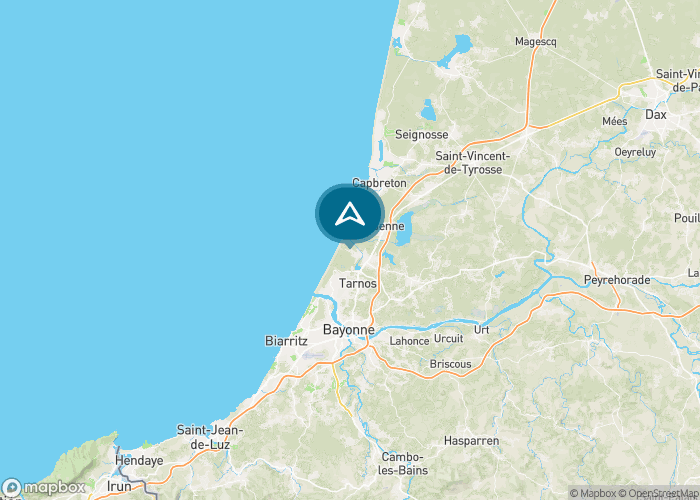 Localisez le camping sur la carte