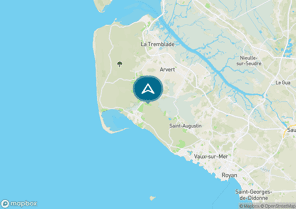 Localisez le camping sur la carte