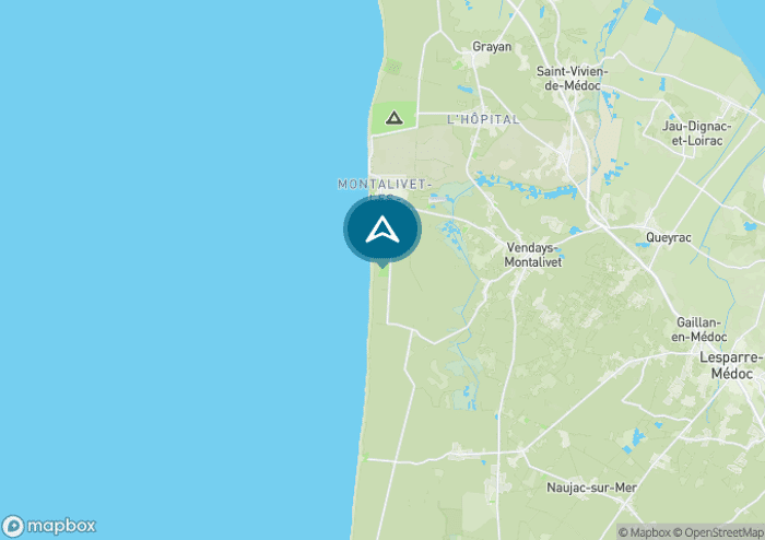 Localisez le camping sur la carte