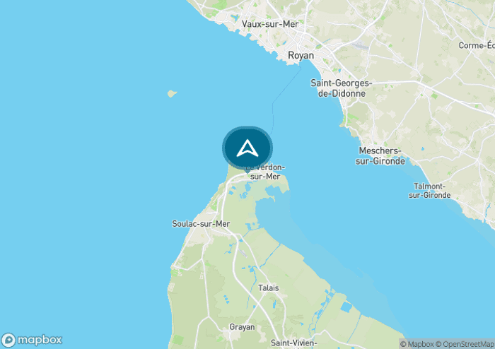 Localisez le camping sur la carte