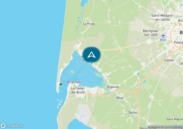 Localisez le camping sur la carte