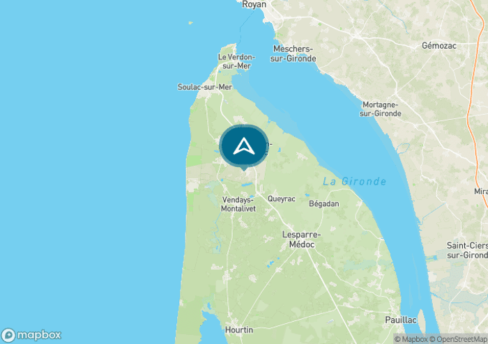 Localisez le camping sur la carte