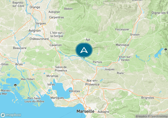 Localisez le camping sur la carte