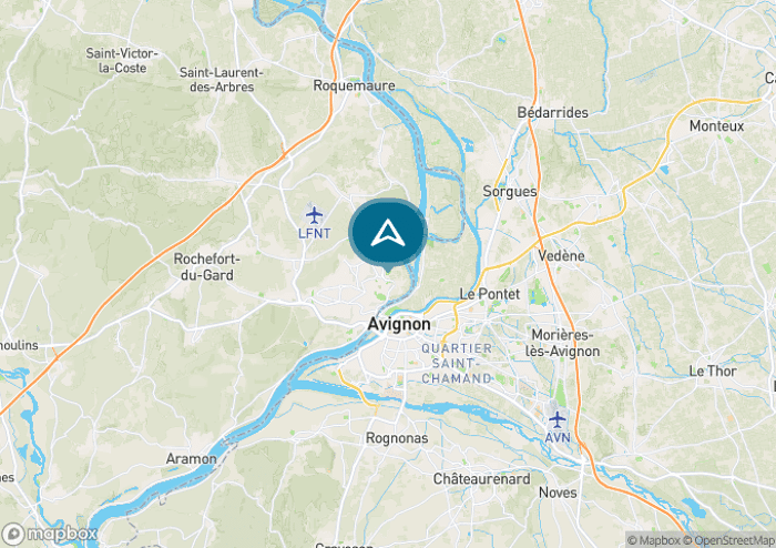 Localisez le camping sur la carte