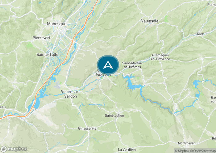 Localisez le camping sur la carte