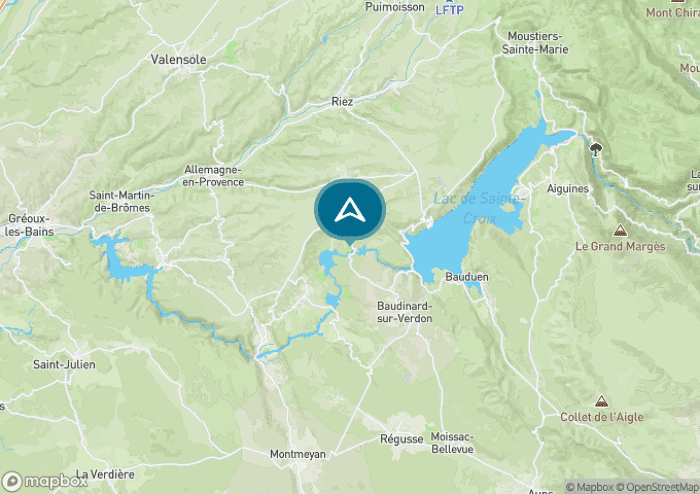 Localisez le camping sur la carte