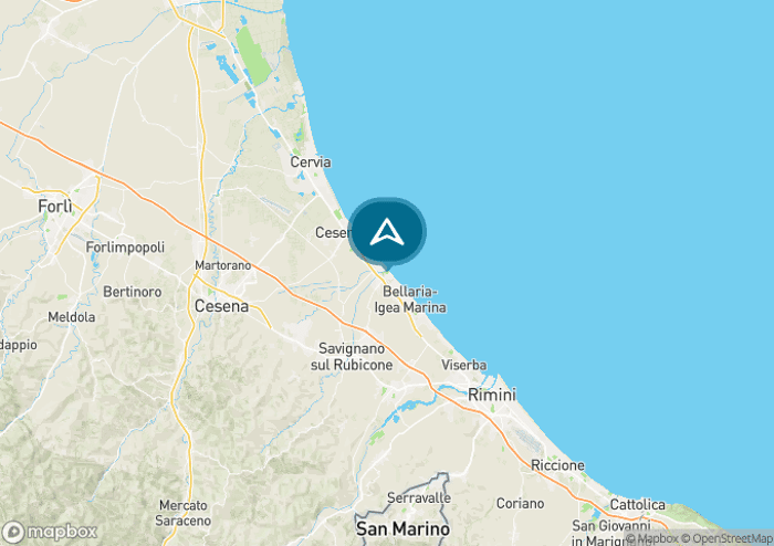 Localisez le camping sur la carte