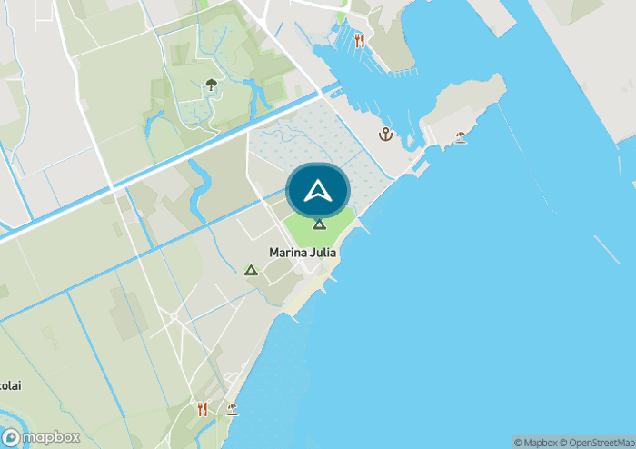 Localisez le camping sur la carte