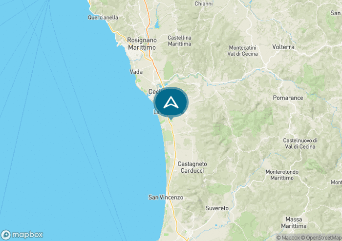 Localisez le camping sur la carte