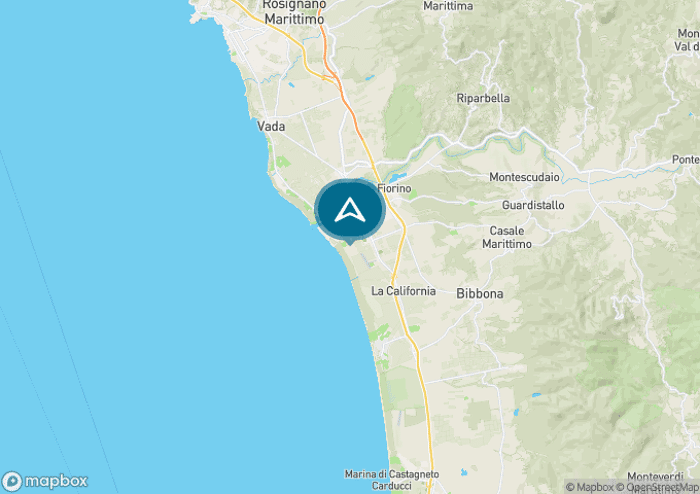 Localisez le camping sur la carte