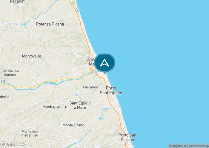 Localisez le camping sur la carte