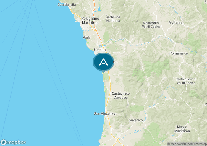 Localisez le camping sur la carte