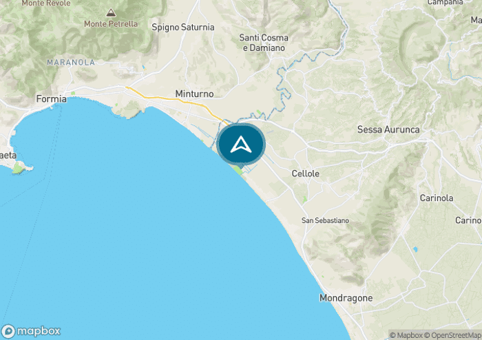 Localisez le camping sur la carte