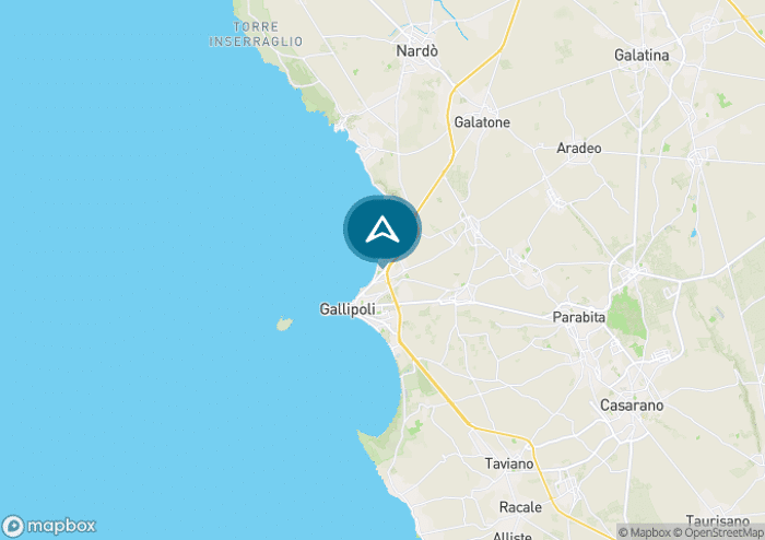 Localisez le camping sur la carte