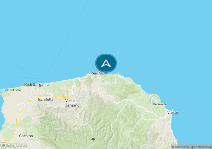 Localisez le camping sur la carte