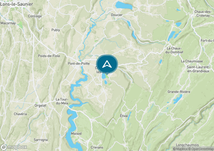 Localisez le camping sur la carte