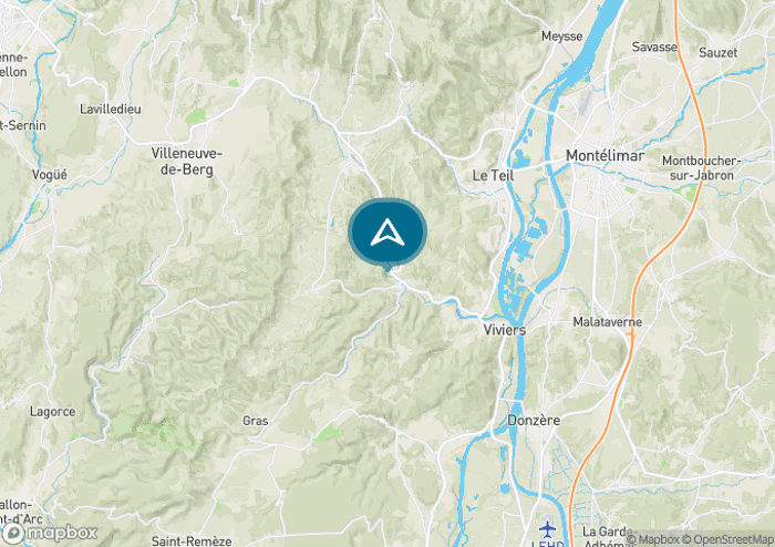 Localisez le camping sur la carte