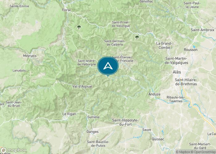 Localisez le camping sur la carte