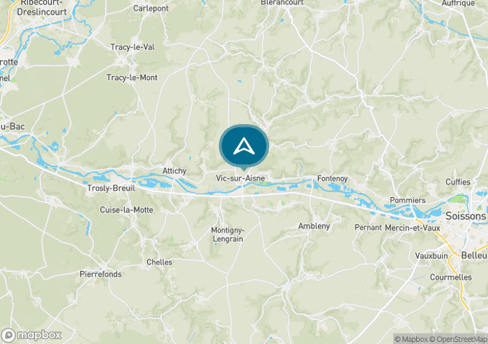 Localisez le camping sur la carte