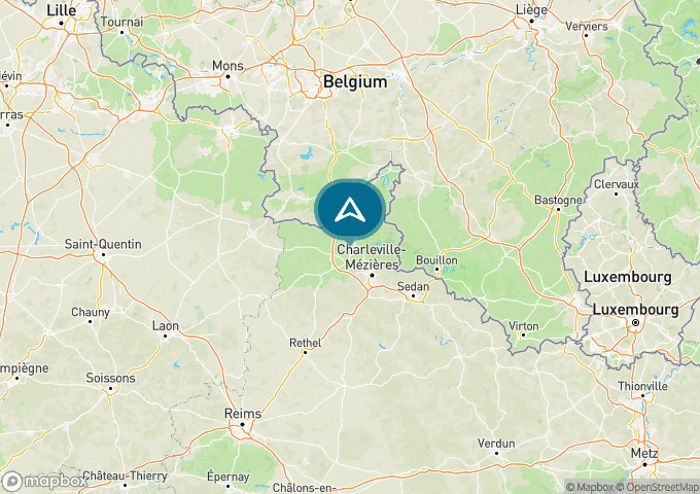 Localisez le camping sur la carte