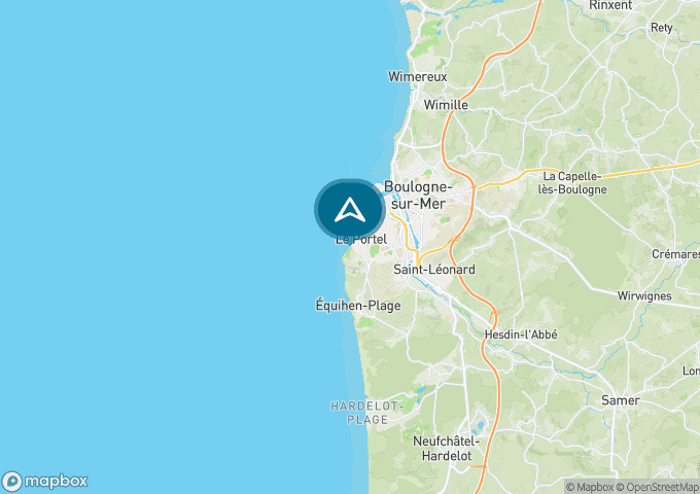 Localisez le camping sur la carte