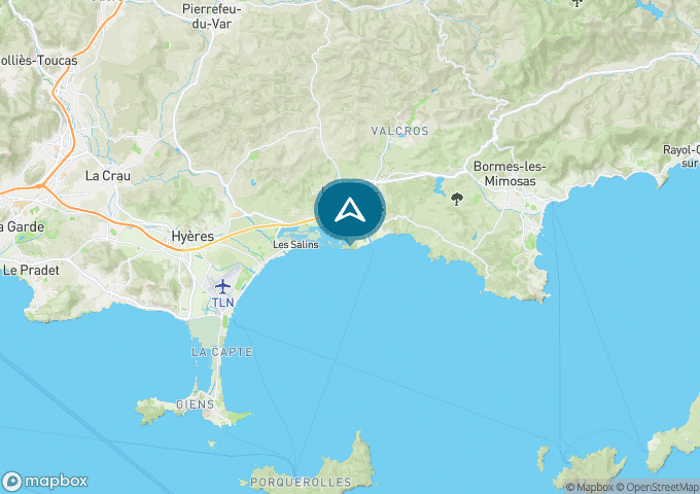 Localisez le camping sur la carte