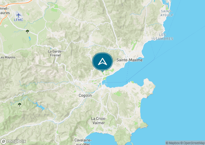 Localisez le camping sur la carte