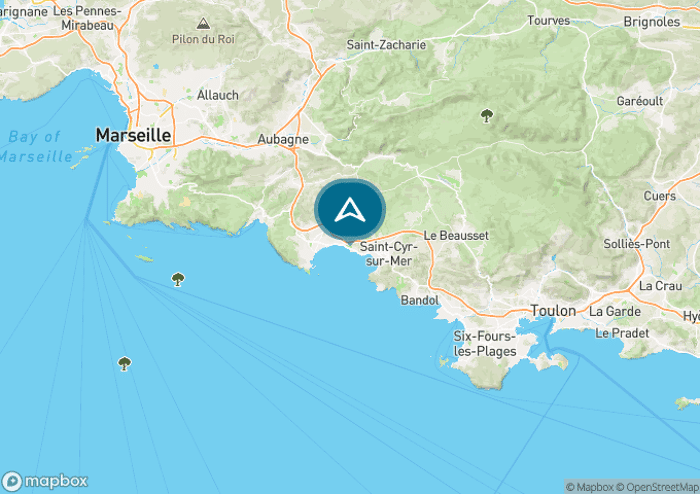 Localisez le camping sur la carte