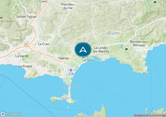 Localisez le camping sur la carte