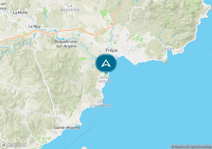 Localisez le camping sur la carte