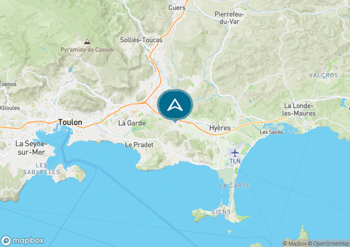 Localisez le camping sur la carte