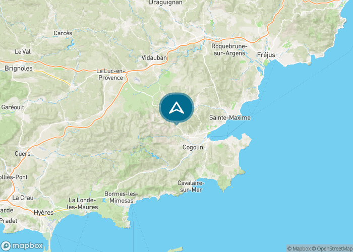 Localisez le camping sur la carte