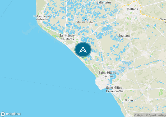 Localisez le camping sur la carte