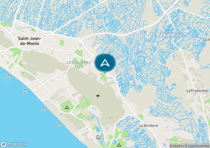 Localisez le camping sur la carte