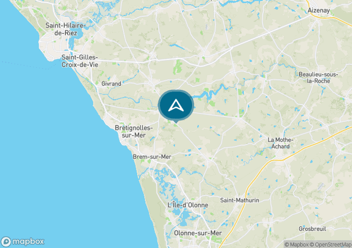 Localisez le camping sur la carte