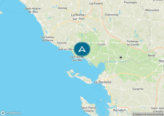 Localisez le camping sur la carte