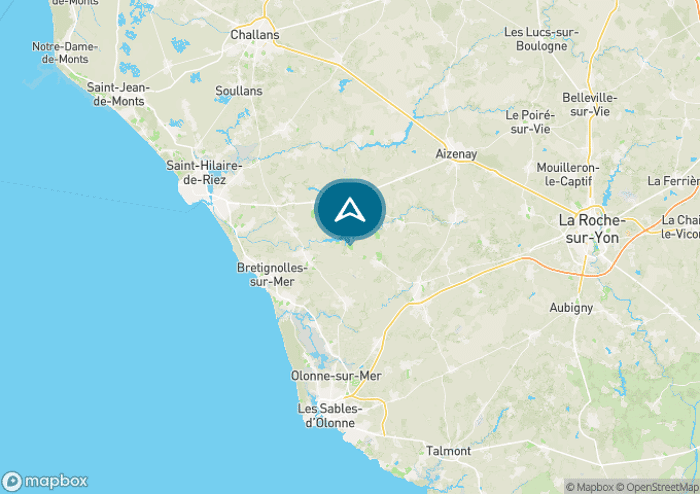 Localisez le camping sur la carte